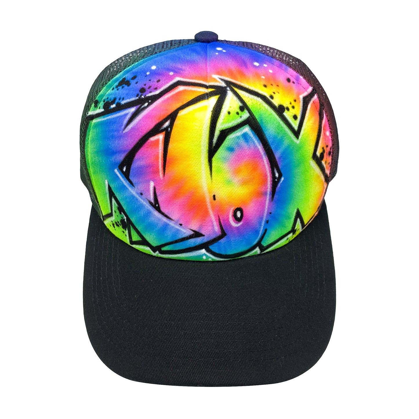 Airbrush Graffiti Tie dye Hat