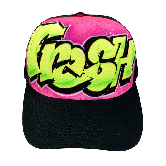 Airbrushed Fresh Prince Style Trucker Hat